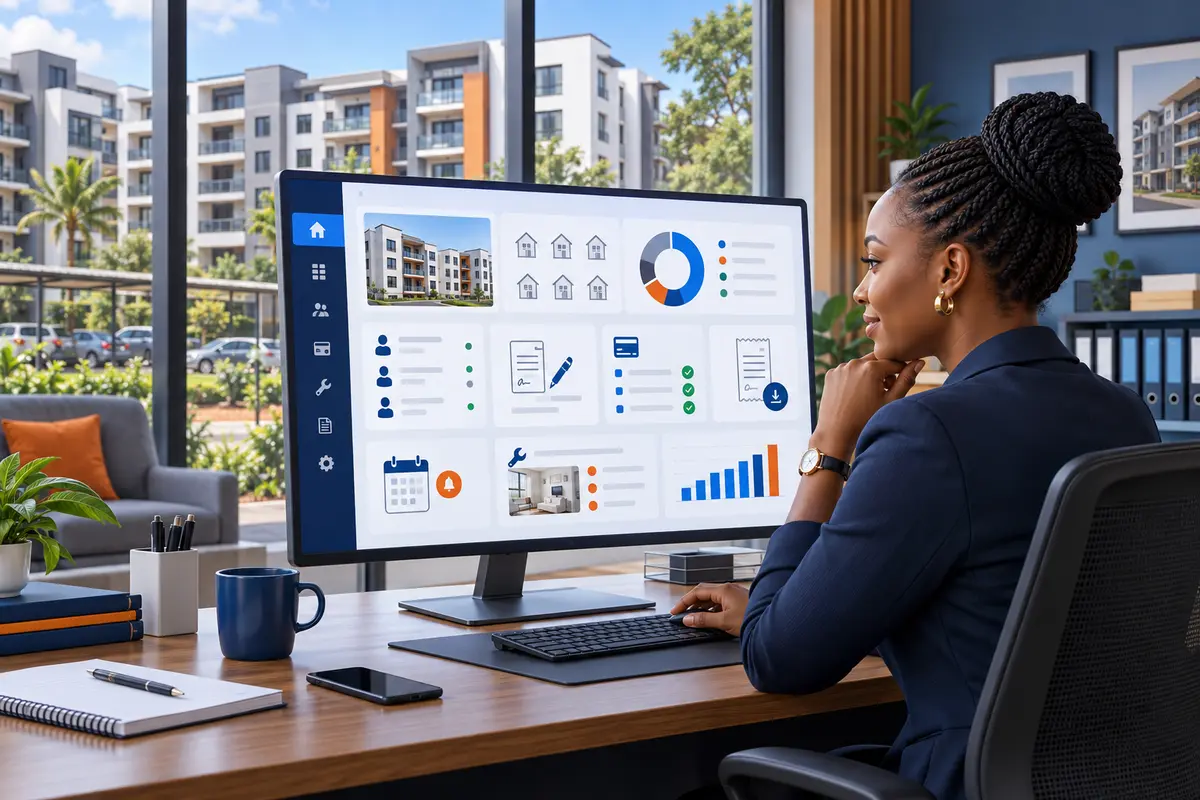 Property Management System illustration